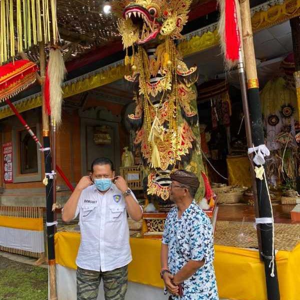 Bamsoet Layat Jenazah Putra Raja Klungkung Bali Tjokorda Gede Agung