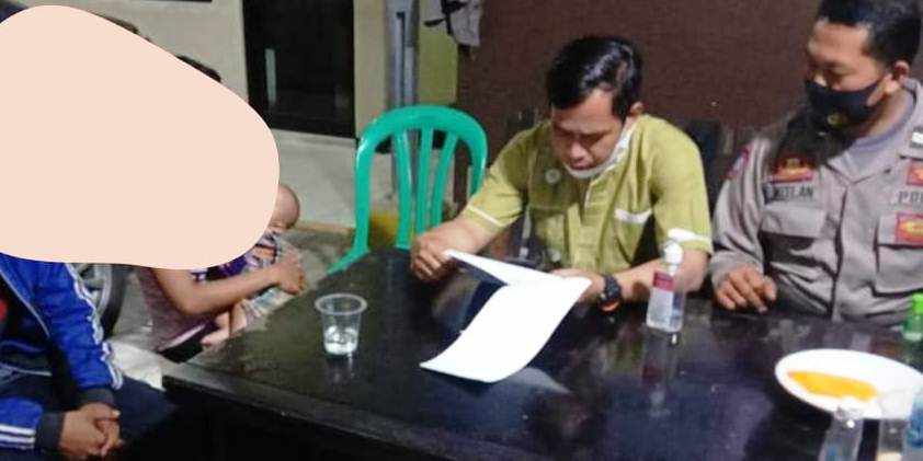 Emak-emak Mencuri Motor di Babelan Terekam CCTV, Berakhir Damai, Begini Ceritanya