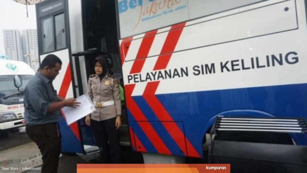 Layanan SIM Keliling Sementara Dialihkan ke Unit Satpas Jadetabek