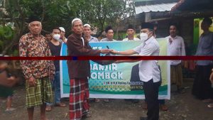 HFZ Salurkan Bantuan Sembako Ke Korban Banjir Lombok