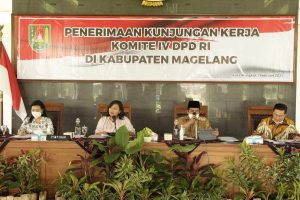 Kunjungan Kerja Komite IV DPD RI Kunker ke Magelang, Sekaligus Meninjau Pemanfaatan Program PEN Bagi UMKM