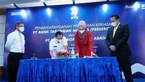 Saksikan Kerjasama BTN dengan Pengembang PT Sipoa dan INKOPPOL, Bamsoet Dukung Pengadaan Hunian bagi Anggota Polri