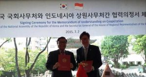 DPD RI Perkuat Kerjasama Dengan ajlis Nasional Korea