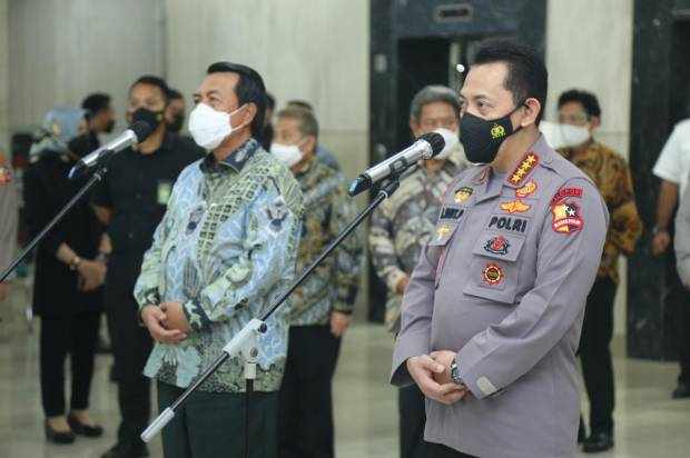 Sambangi Mahkamah Agung, Kapolri Bahas Tilang Elektronik