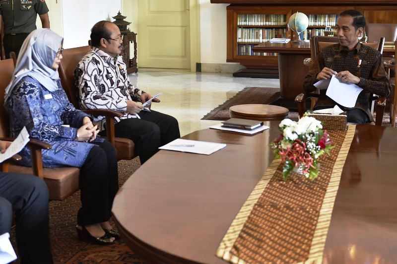 Ombusman Temui Presiden Jokowi Untuk Melaporkan Hasil Kerja dan Pelayanan Publik