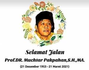 Tokoh Pejuang Buruh Prof. Dr. Muchtar Pakpahan SH, MA,Telah Pergi Untuk Selamanya