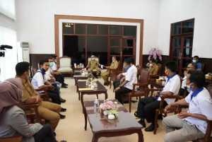 Bertemu Bupati, Afkab Sampaikan Program dan Perkenalkan Pengurus Baru