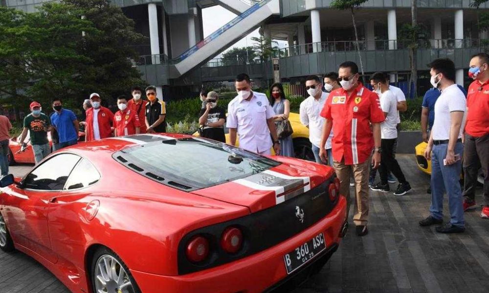 Dihadapan Anggota Klub Ferrari, Bamsoet Tanamkan Nilai Kebangsaan dan Ajak Kembangkan Sport Automotive Tourism