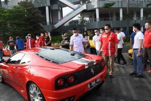 Dihadapan Anggota Klub Ferrari, Bamsoet Tanamkan Nilai Kebangsaan dan Ajak Kembangkan Sport Automotive Tourism
