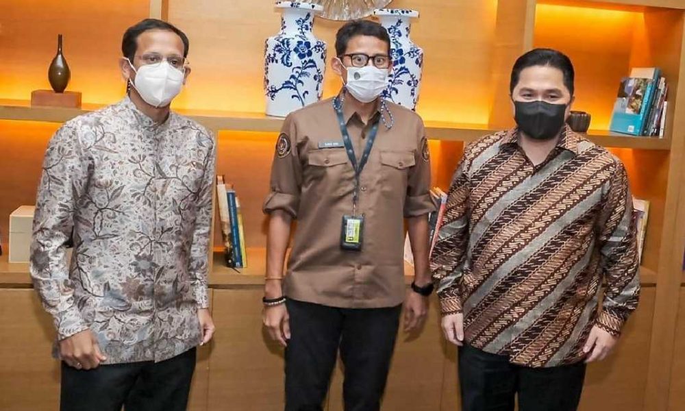 Tiga Menteri Muda Indonesia Berdiskusi Bahas Infrastruktur Pariwisata