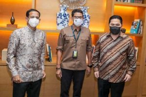 Tiga Menteri Muda Indonesia Berdiskusi Bahas Infrastruktur Pariwisata