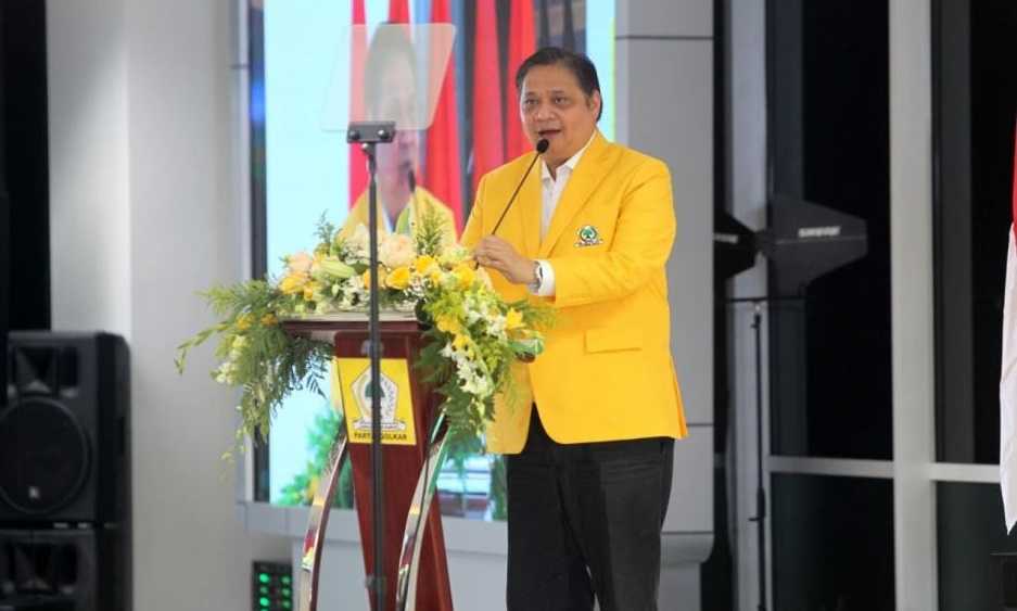 Airlangga Hartarto Minta Kader Golkar Ikut Sukseskan Implementasi UU Ciptaker