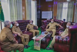 Kunjungi Dinas P2KBP3A dan Bapenda, Ini Pesan Bupati dan Wabup Asahan