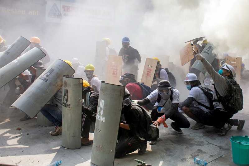 Demo Anti Kudeta, 7 Demonstran Tewas Ditembak Militer Myanmar