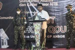 Menteri Agama RI Resmikan BLK, Gubernur NTB Apresiasi GP Ansor, Bupati Loteng Kader GP Ansor