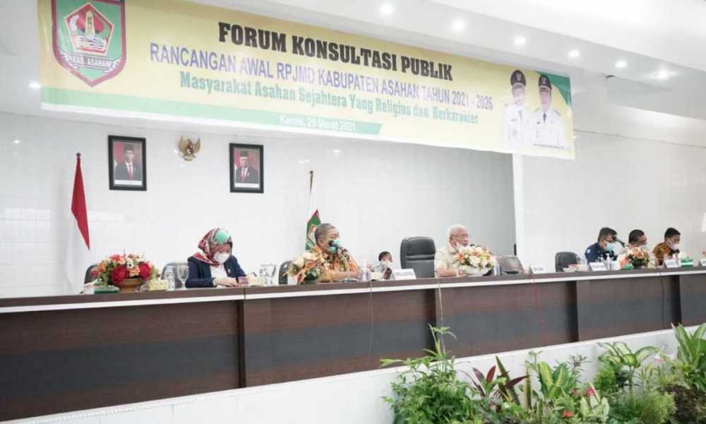 Bupati Asahan Buka Forum Konsultasi Publik RPJMD