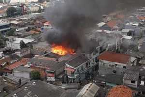 Kebakaran Hanguskan 11 Rumah di Matraman