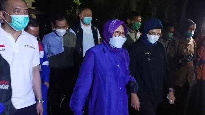 Sambangi TTU, Mensos Risma Cek Kerusakan Akibat Badai Siklon Tropis Seroja