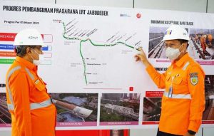 Tinjau Proyek LRT Jabodebek, Said Aqil: Semoga Selesai Tepat Waktu