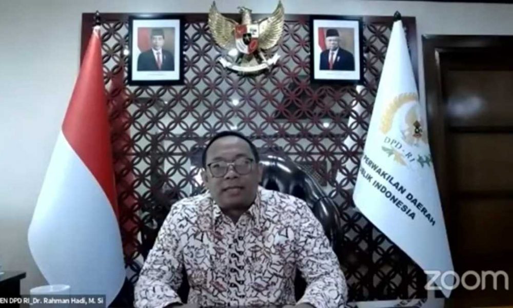 Setjen DPD Gelar Seminar Nasional Online Soal APBN dan Kemampuan Daerah di Tengah Pandemi