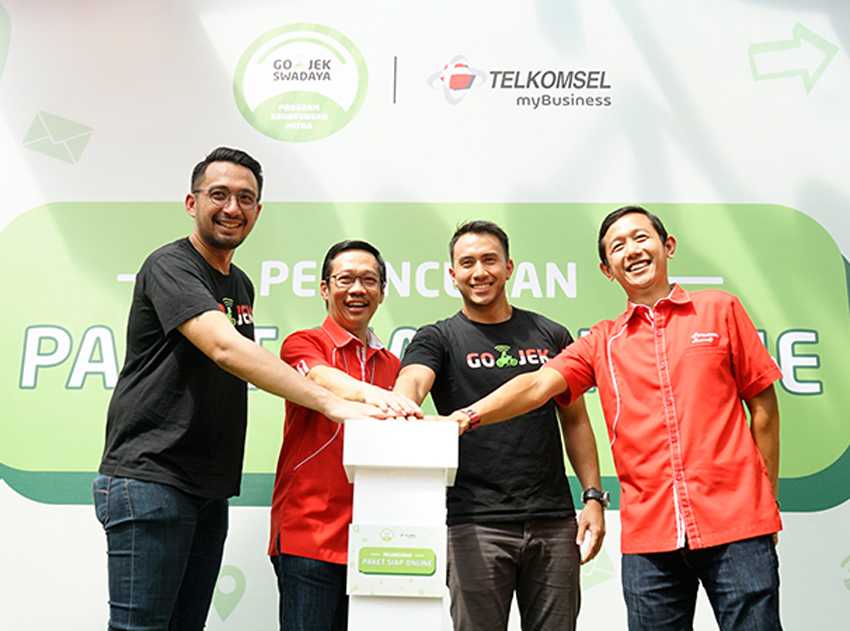 Bermitra dengan Telkomsel, Gojek Kini Bisa Jualan Pulsa dan Paket Data