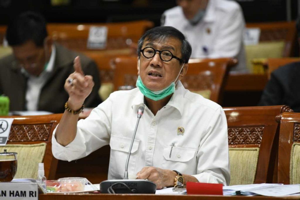 Menkumham Yasonna Yakin RUU Bantuan Hukum Timbal Balik Indonesia-Rusia Bisa Berantas Kejahatan Transaksional