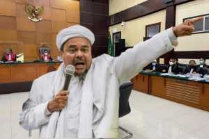Hari Ini, HRS Jalani Kasus Terkait Pemalsuan Hasil Swab dan Disiarkan Secara Langsung Lewat YouTube