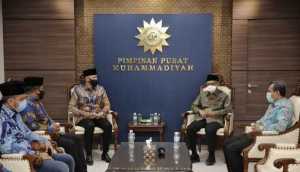 Sambangi Ketum Muhammadiyah, AHY Bahas 4 Isu Kebangsaan