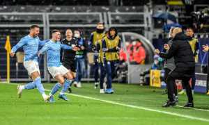 Gasak Dortmund 2-1, Manchester City Kokohkan Agregat Lolos Semifinal Champions