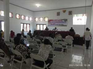 Polres Tapsel Sosialisasi Aturan Hukum Pengelolaan Desa Dan Pertanggung Jawabanya Di Haltim