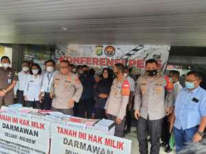 Polisi Tangkap Mafia Tanah di Tangerang