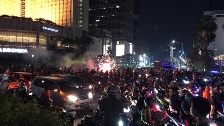 Wagub Minta Satgas Covid-19 DKI Dalami Unsur Kesengajaan Kerumunan Konvoi The Jakmania di Bundaran HI