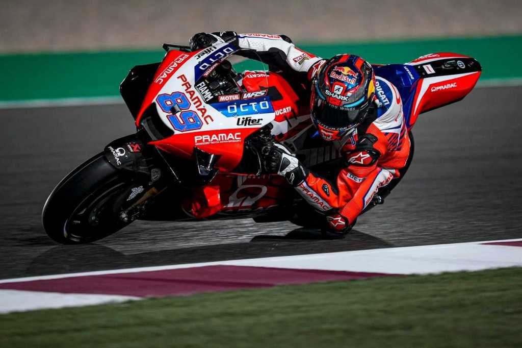 Pembalap Rookie Pramac Ducati Raih Pole Position di GP Doha