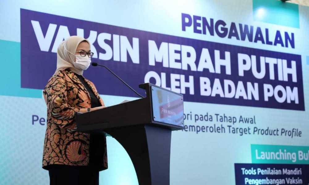 BPOM: Vaksin Merah Putih Diproduksi Pertengahan Tahun 2022