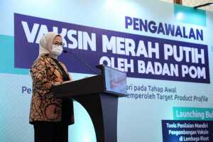 BPOM: Vaksin Merah Putih Diproduksi Pertengahan Tahun 2022