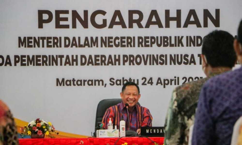Mendagri Apresiasi Penanganan Covid-19 dan Penerapan PPKM Mikro di NTB