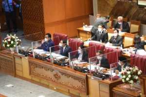 Paripurna Setujui Anggaran DPR 2022 Rp7,9 Trilun