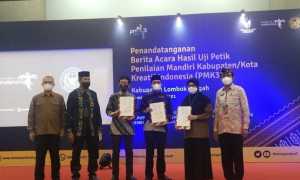 Kain Songket Khas Lombok Tengah Akan Di Jadikan Seragem ASN