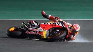 MOTOGP MANDALIKA – Dua Kali Crash di Kualifikasi, Marquez Bertekad Tuntaskan hingga Akhir Balapan
