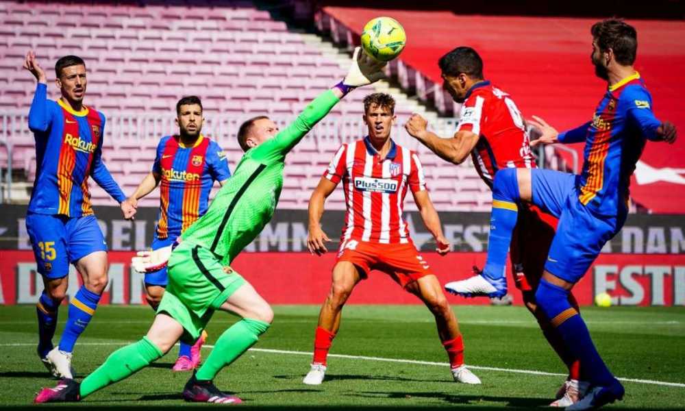 Skor Akhir Kacamata, Laga Atletico Madrid vs Barcelona Antiklimaks