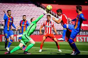 Skor Akhir Kacamata, Laga Atletico Madrid vs Barcelona Antiklimaks