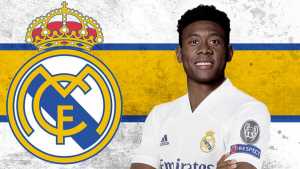 Resmi, David Alaba Berseragam Real Madrid