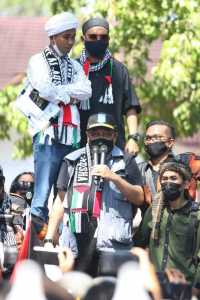 Aksi Bela Palestina, Sekda NTB : Kami Senafas dengan Masyarakat