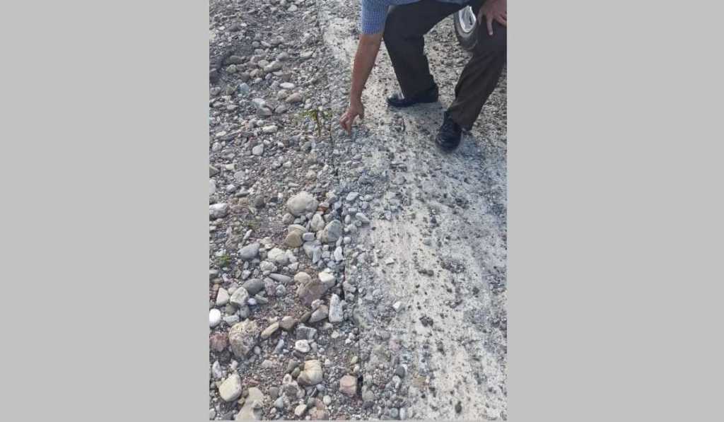 Jalan ke Geopark Merangin Mulai Diperbaiki
