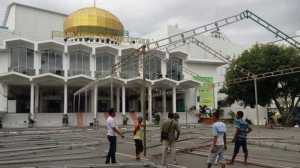 Masjid Agung Medan Gelar Salat Ied Tanpa Pembatasan Jumlah Jemaah