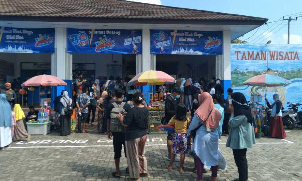 Lebaran, Objek Wisata di Cirebon Diserbu Pengunjung