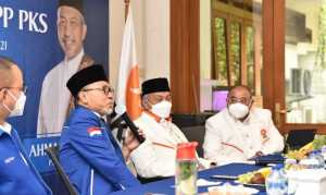 Zulhas Sampaikan Kegelisahan Disharmoni Demokrasi Indonesia ke Pimpinan PKS