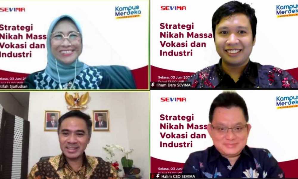 BERSAMA DIRJEN DIKTI DAN WAKIL KETUA KOMISI X DPR RI : Pandemi Berakhir, Vokasi dan Industri Siap Menikah