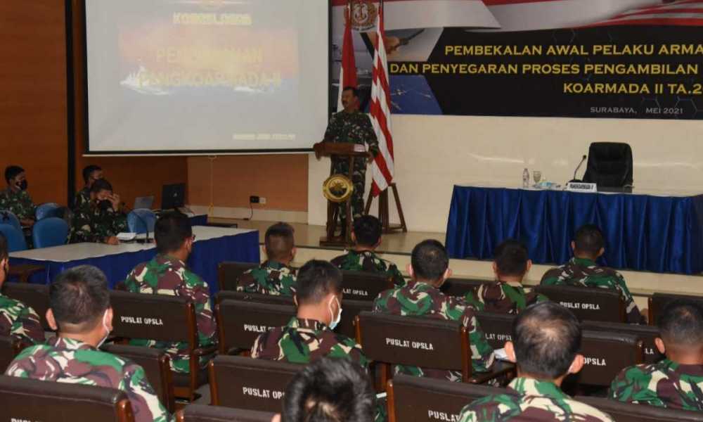 KASAL Buka Latihan Puncak "Armada Jaya" TNI AL 2021