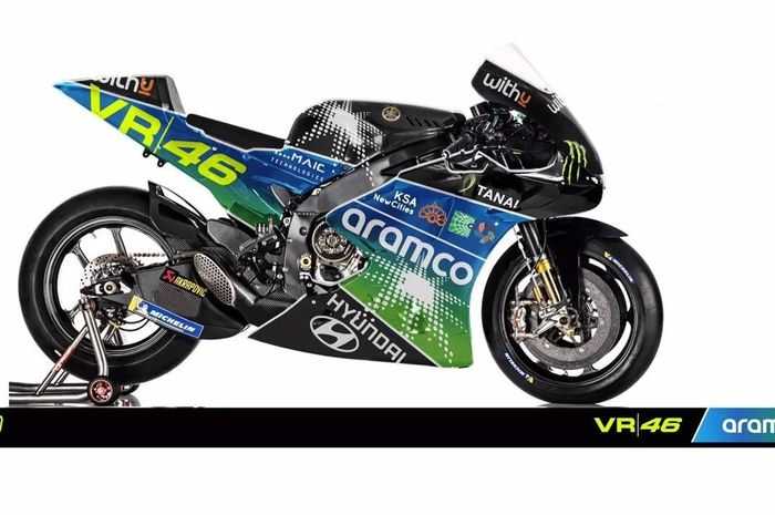 Diakusisi Pangeran Saudi, Tim Rossi Aramco Racing Team VR46 Pakai Motor Ducati di MotoGP 2022-2024